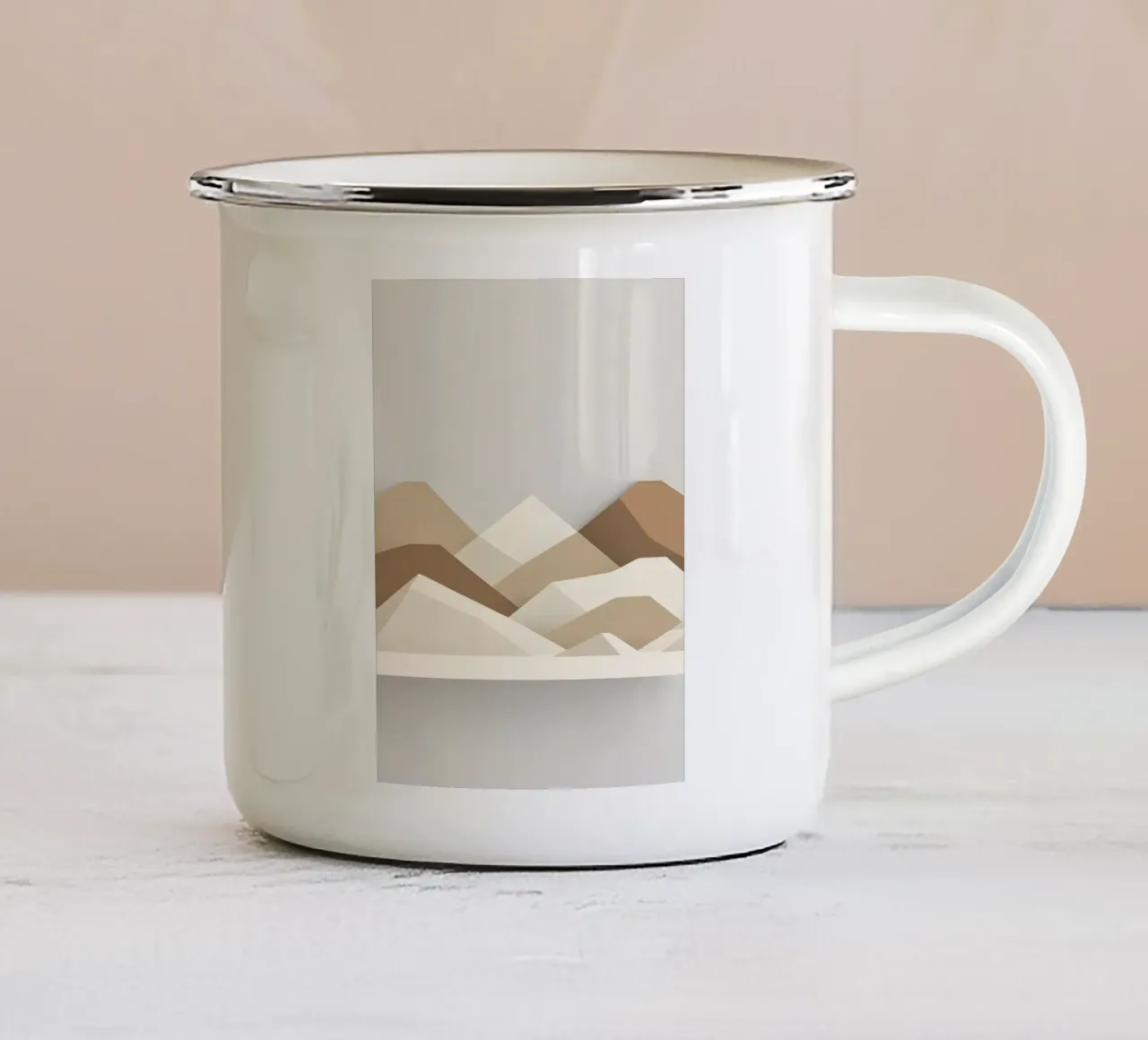 Linea Horizon tazza in smalto da Botanical Gallery