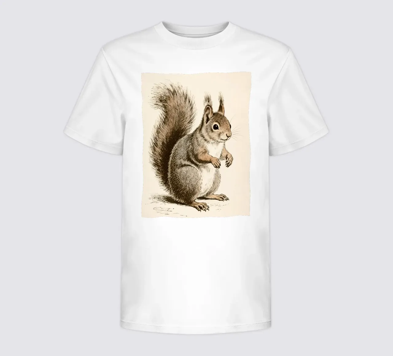 Squirrel t-shirt bambini da knowledge