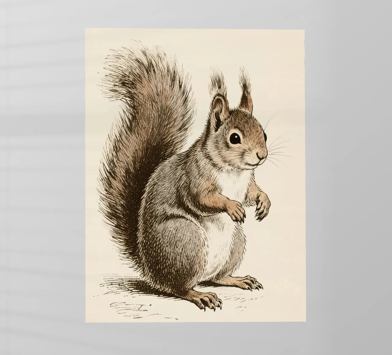 Scoiattolo pellicola backlit da knowledge