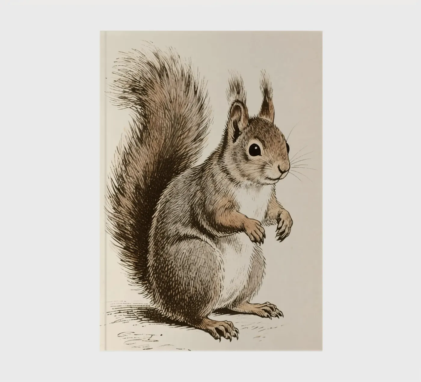 Squirrel notebook by knowledge