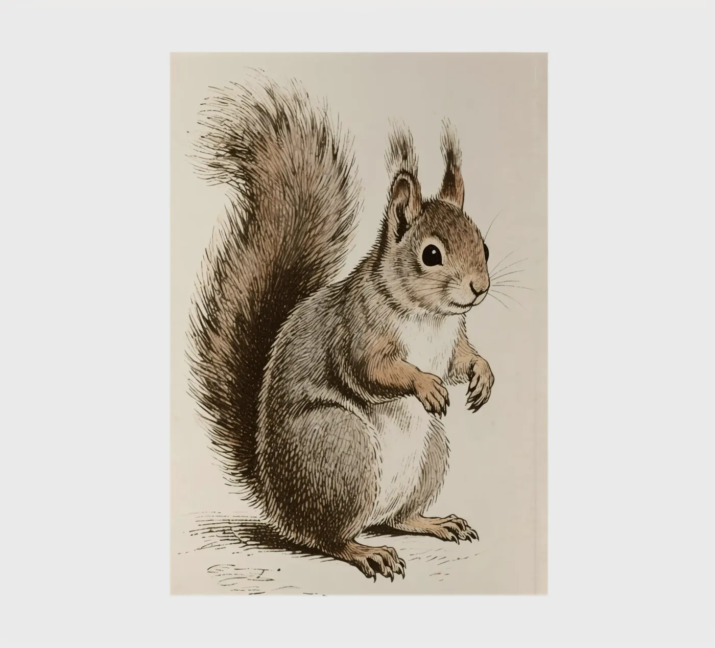 Squirrel notebook by knowledge