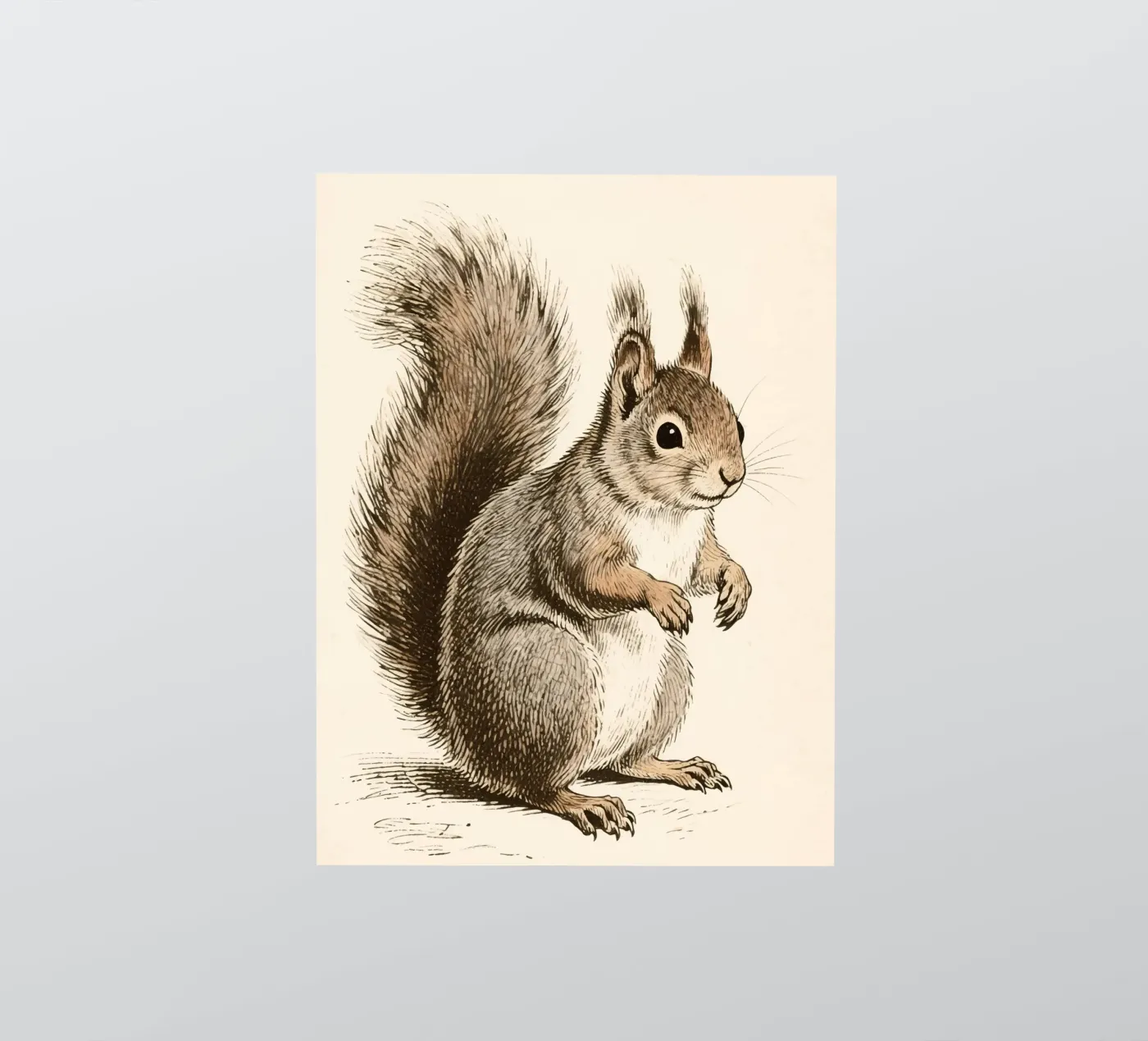Squirrel sticker by knowledge
