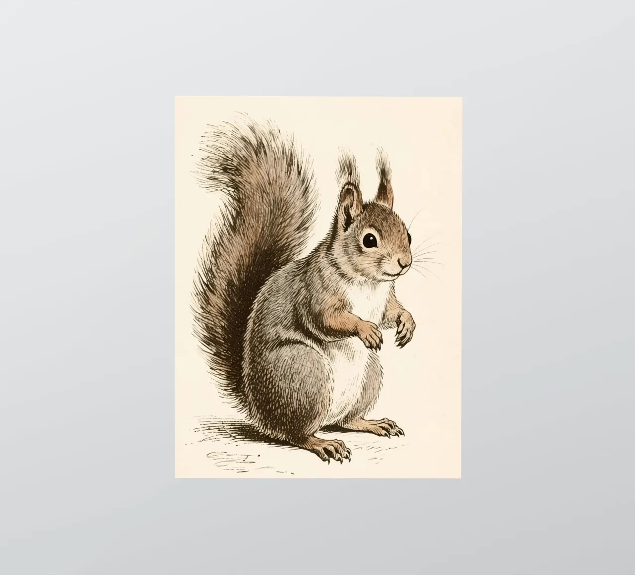 Squirrel sticker by knowledge