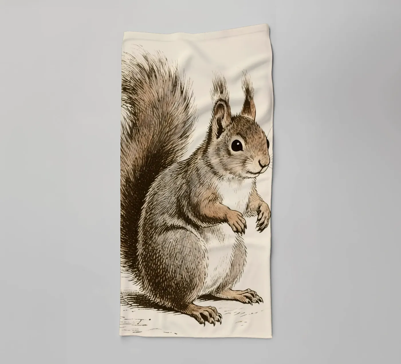 Squirrel Handtuch von knowledge
