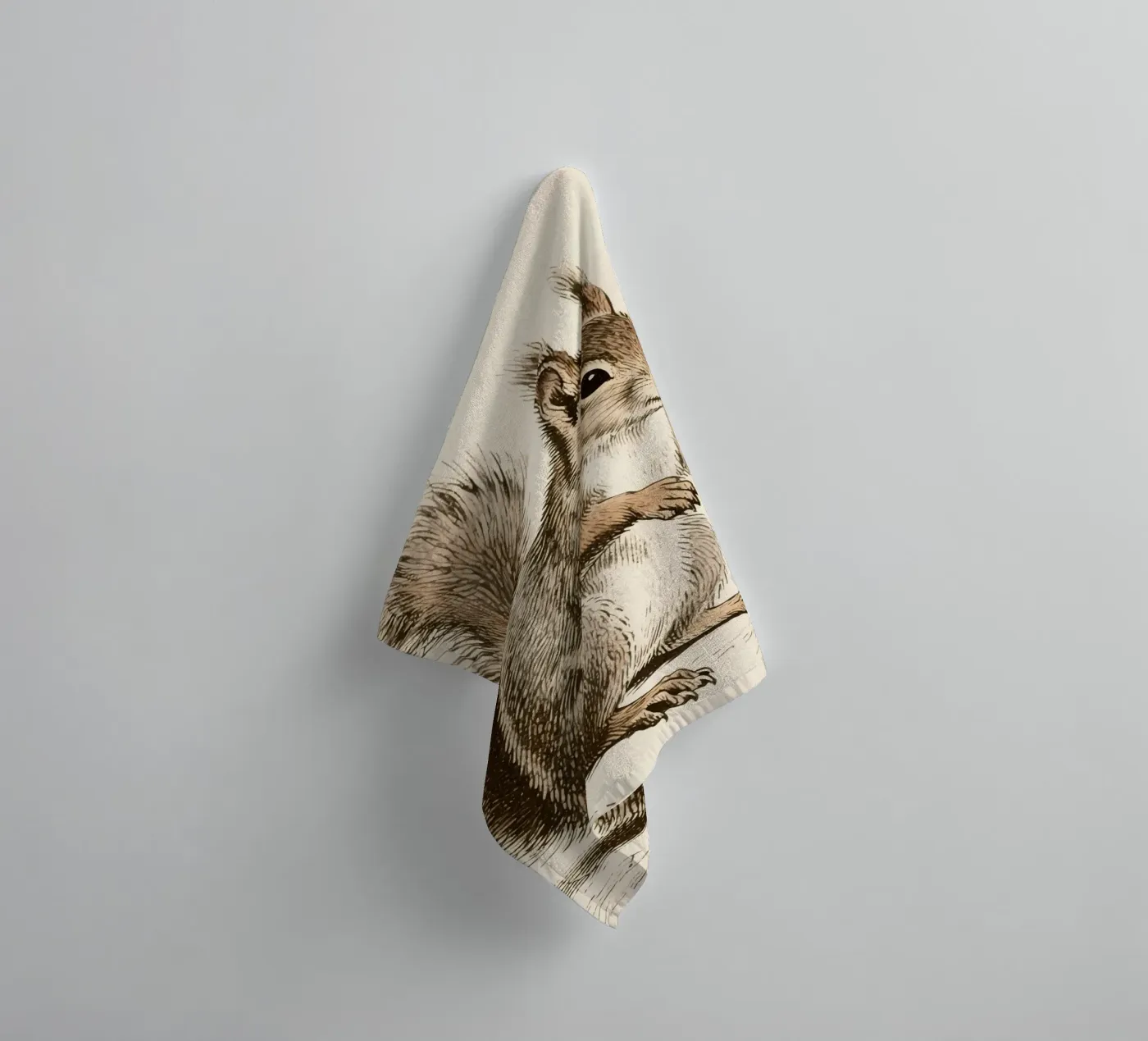 Squirrel Handtuch von knowledge