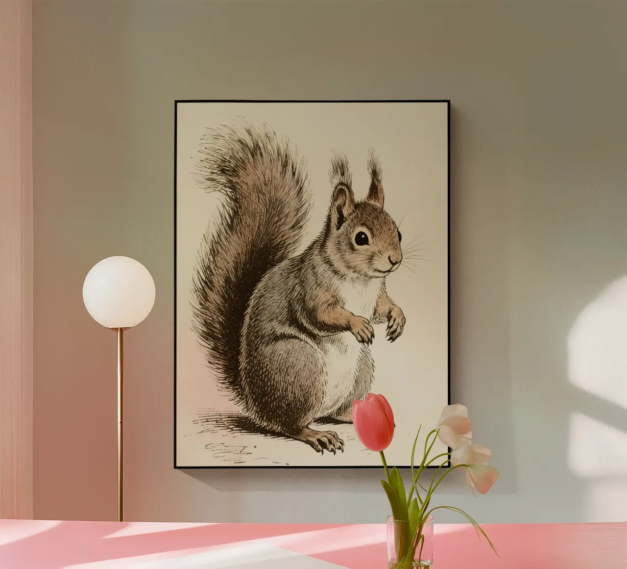 Squirrel Acryl-Glas von knowledge