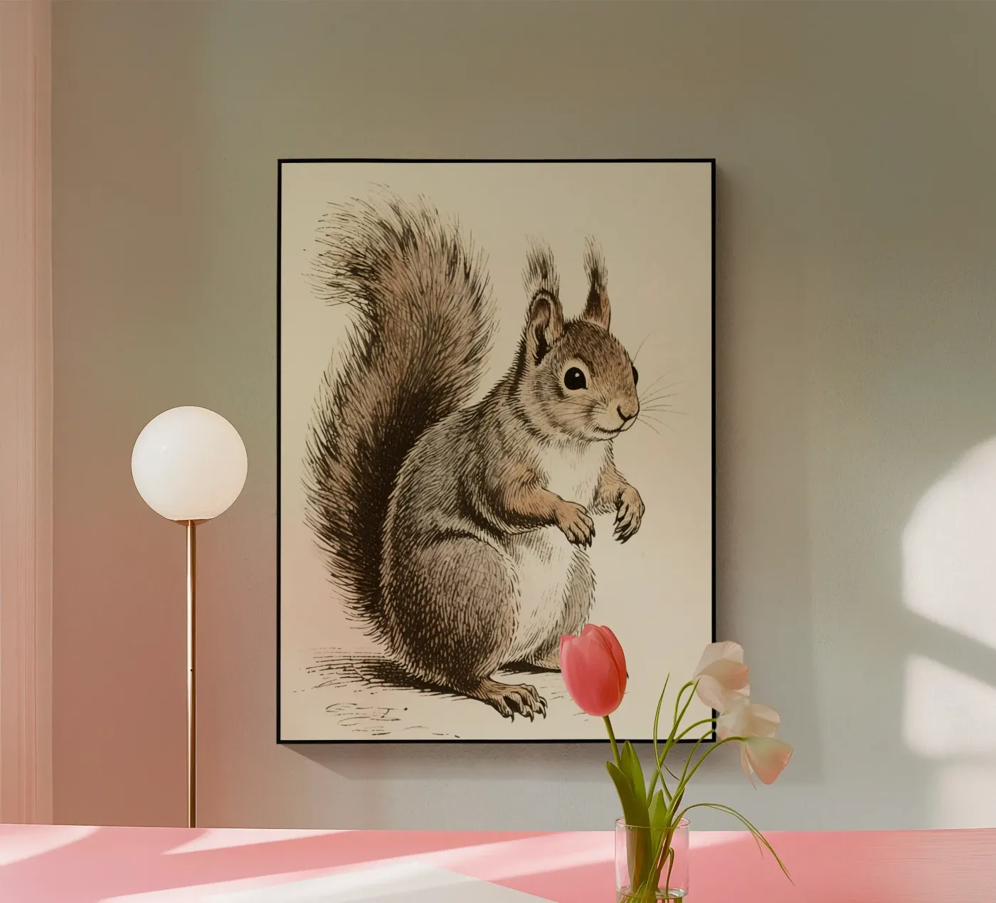 Squirrel Acryl-Glas von knowledge
