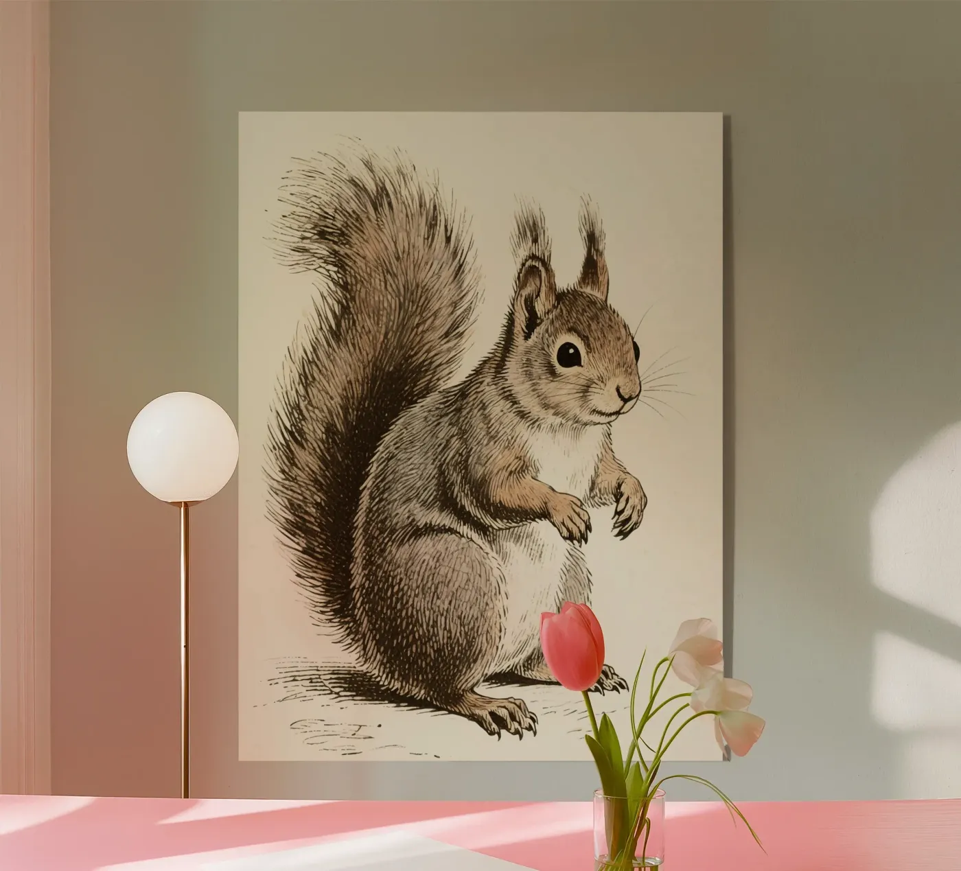 Squirrel Acryl-Glas von knowledge