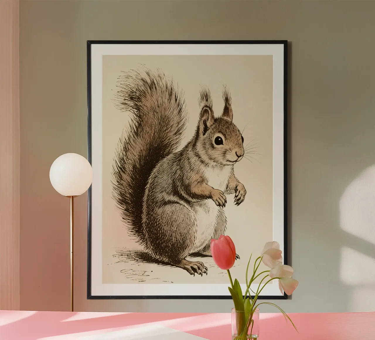 Squirrel poster by knowledge