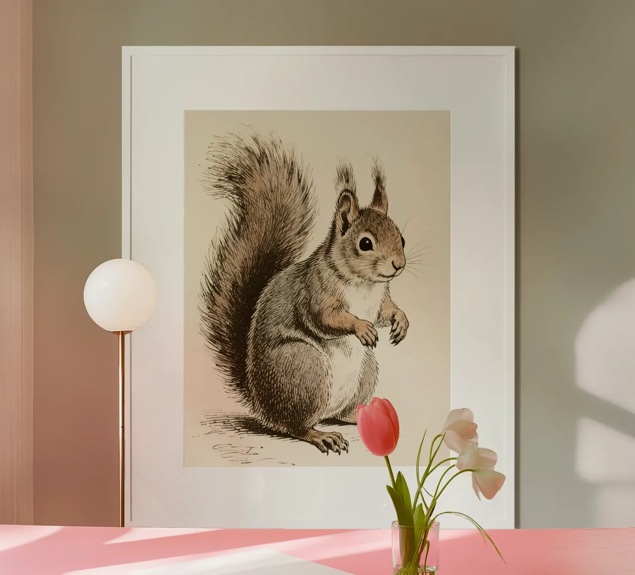 Squirrel poster by knowledge