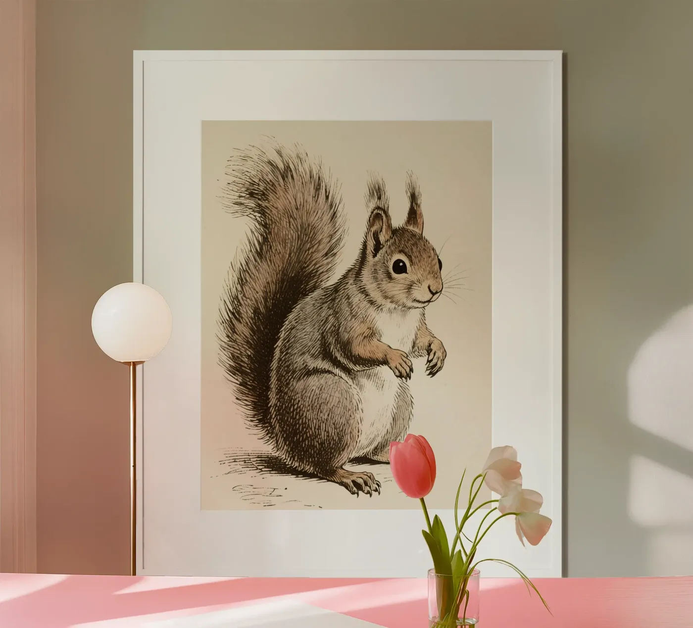 Squirrel poster by knowledge
