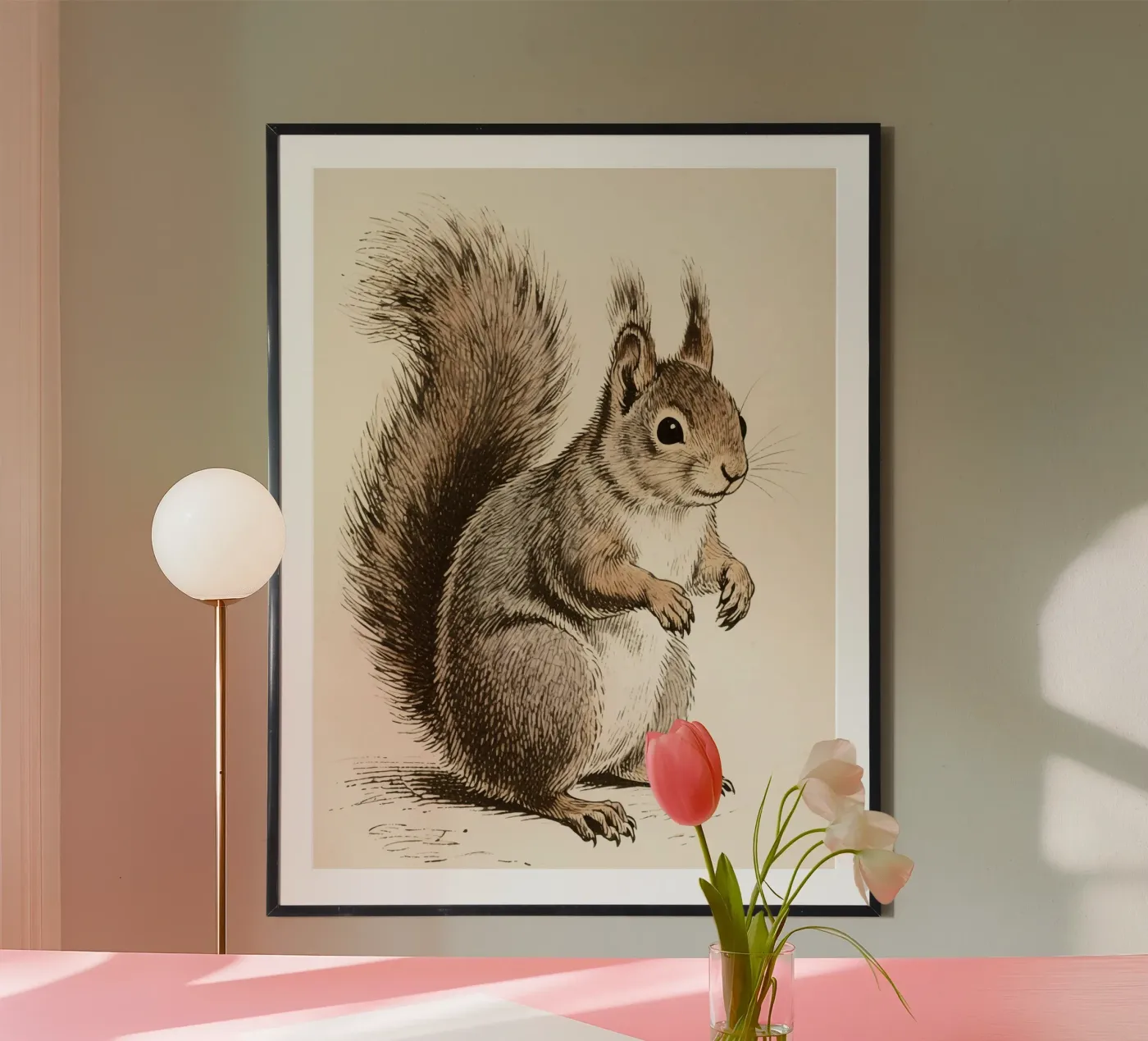Squirrel poster by knowledge