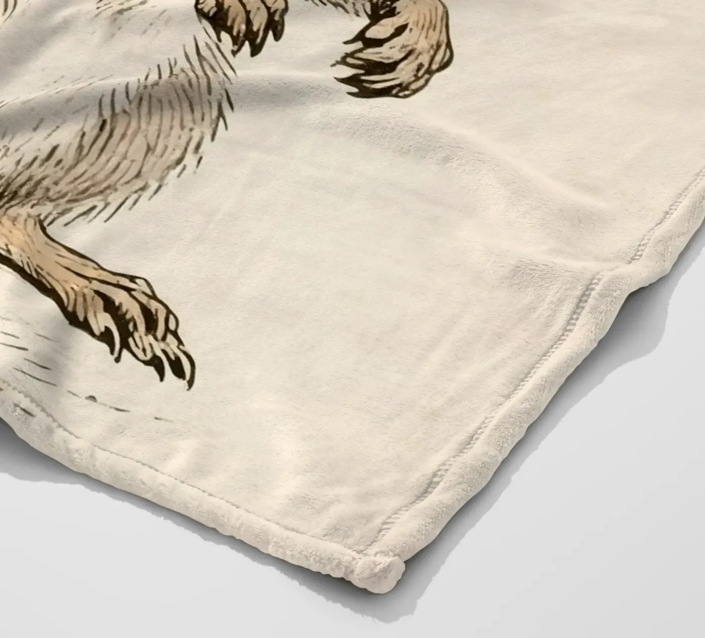 Squirrel fleece blanket by knowledge