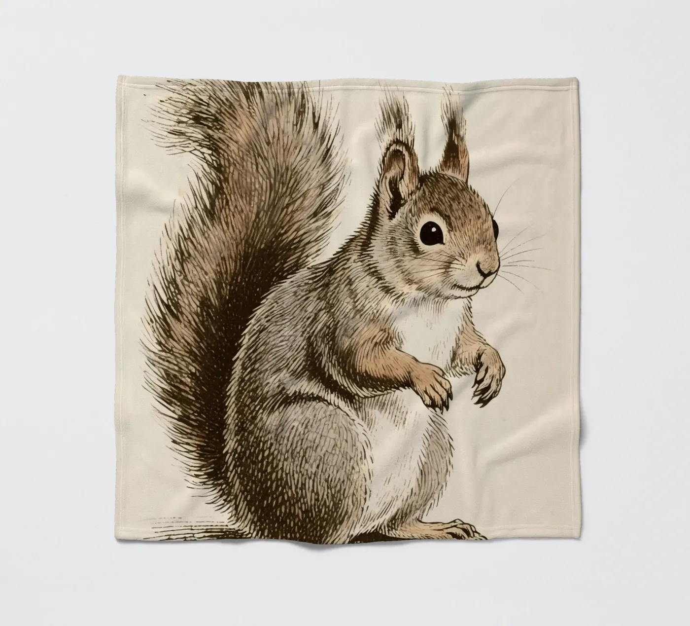 Squirrel Fleecedecke von knowledge