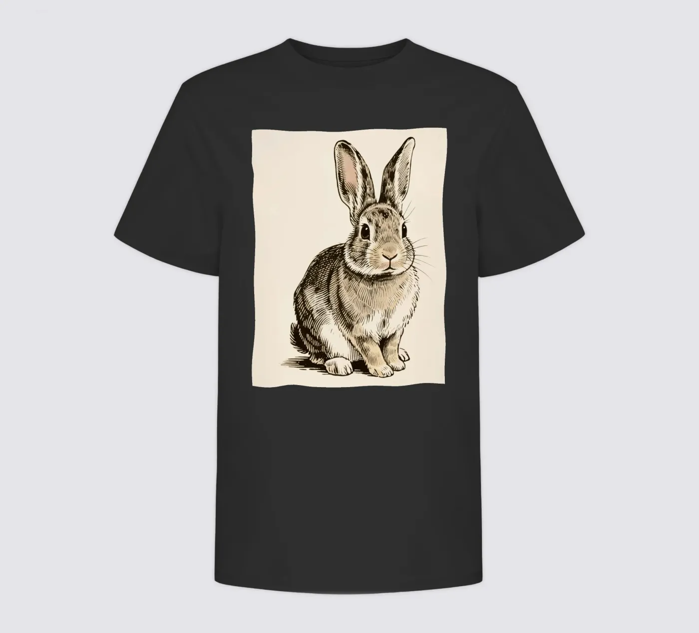 Coniglio t-shirt bambini da knowledge