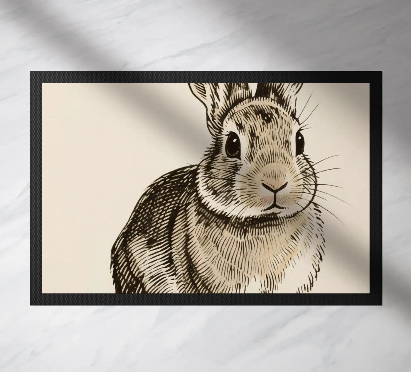 Rabbit deurmat van knowledge