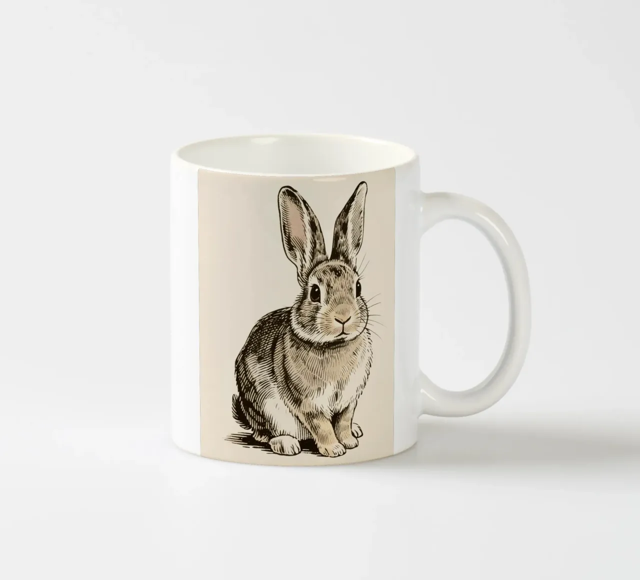 Coniglio tazza in ceramica da knowledge