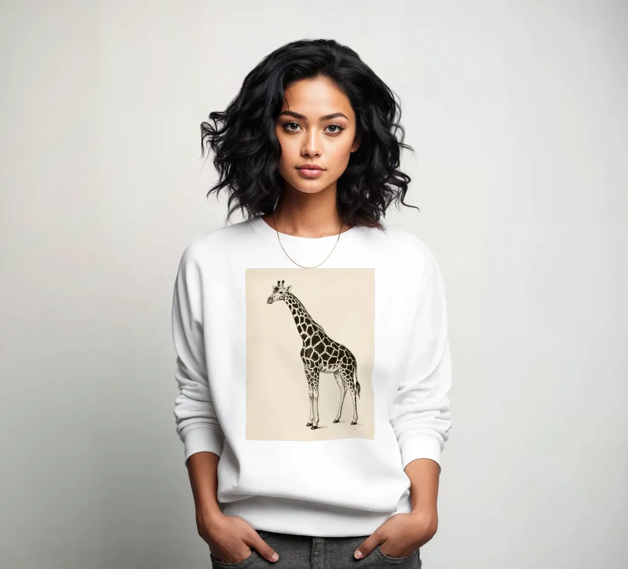 Giraffa felpa da knowledge