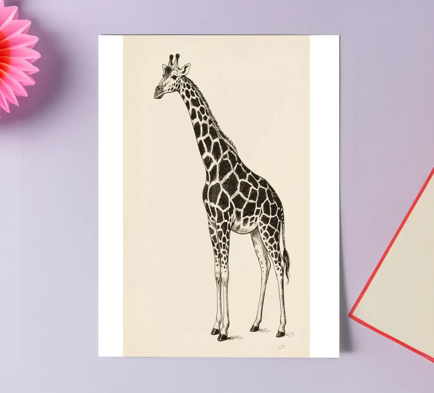 Giraffe sticker sheet by knowledge
