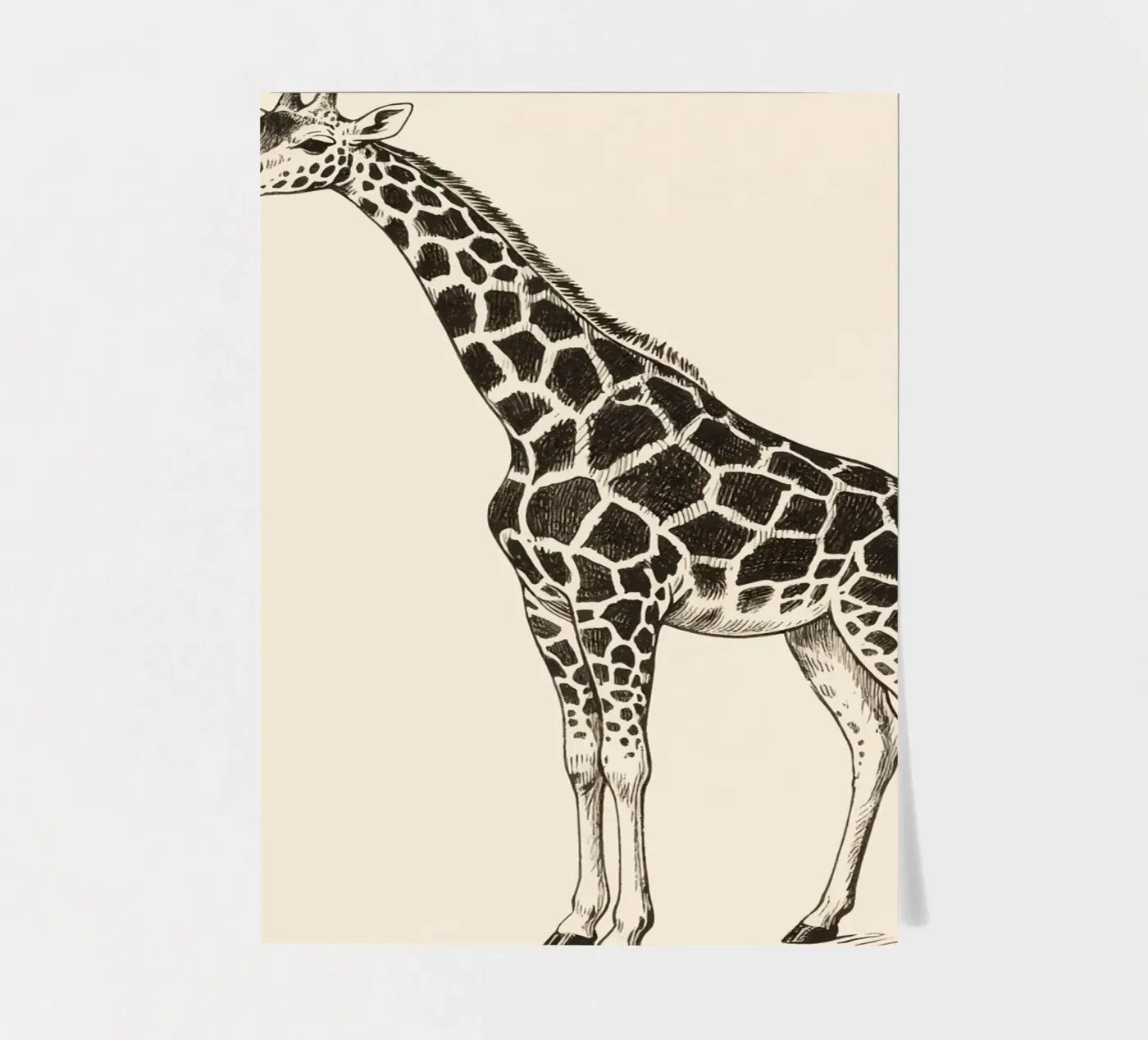 Giraffe sticker sheet by knowledge