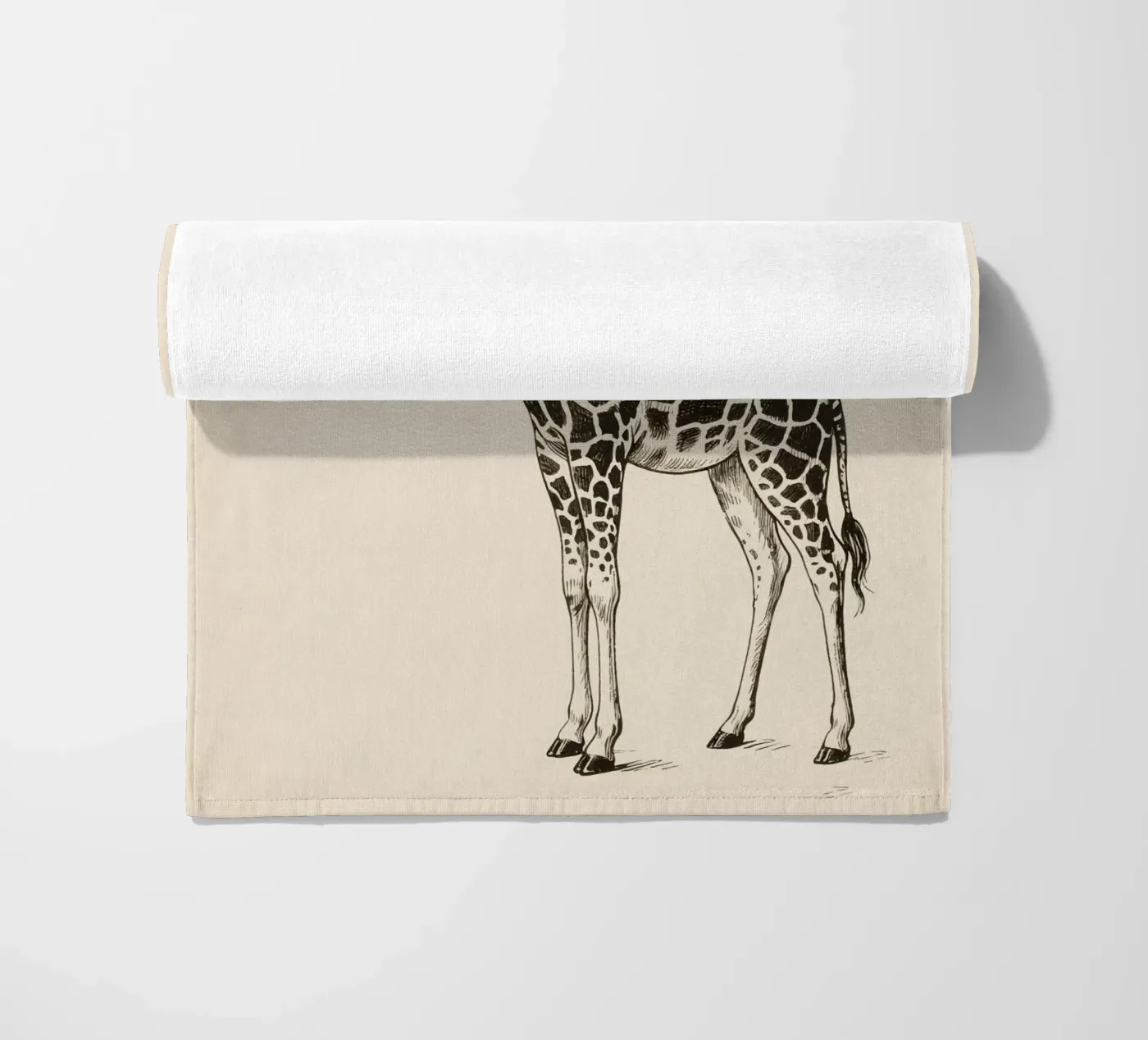 Giraffa telo mare da knowledge