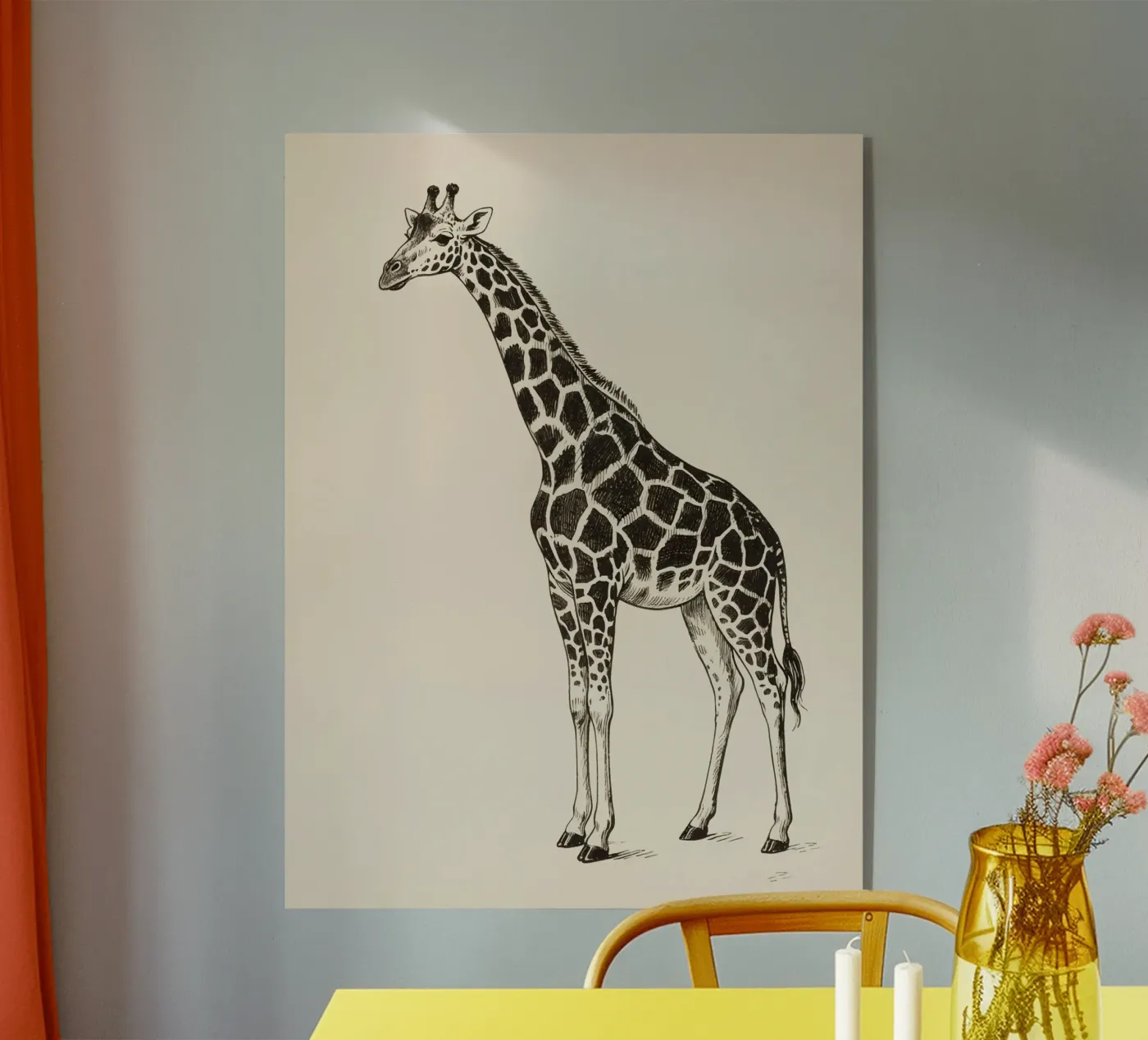 Giraffe plexiglass da knowledge