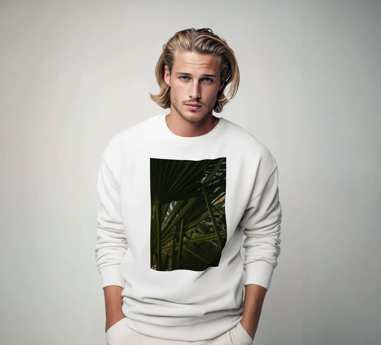 cluster di palme felpa da lesuki