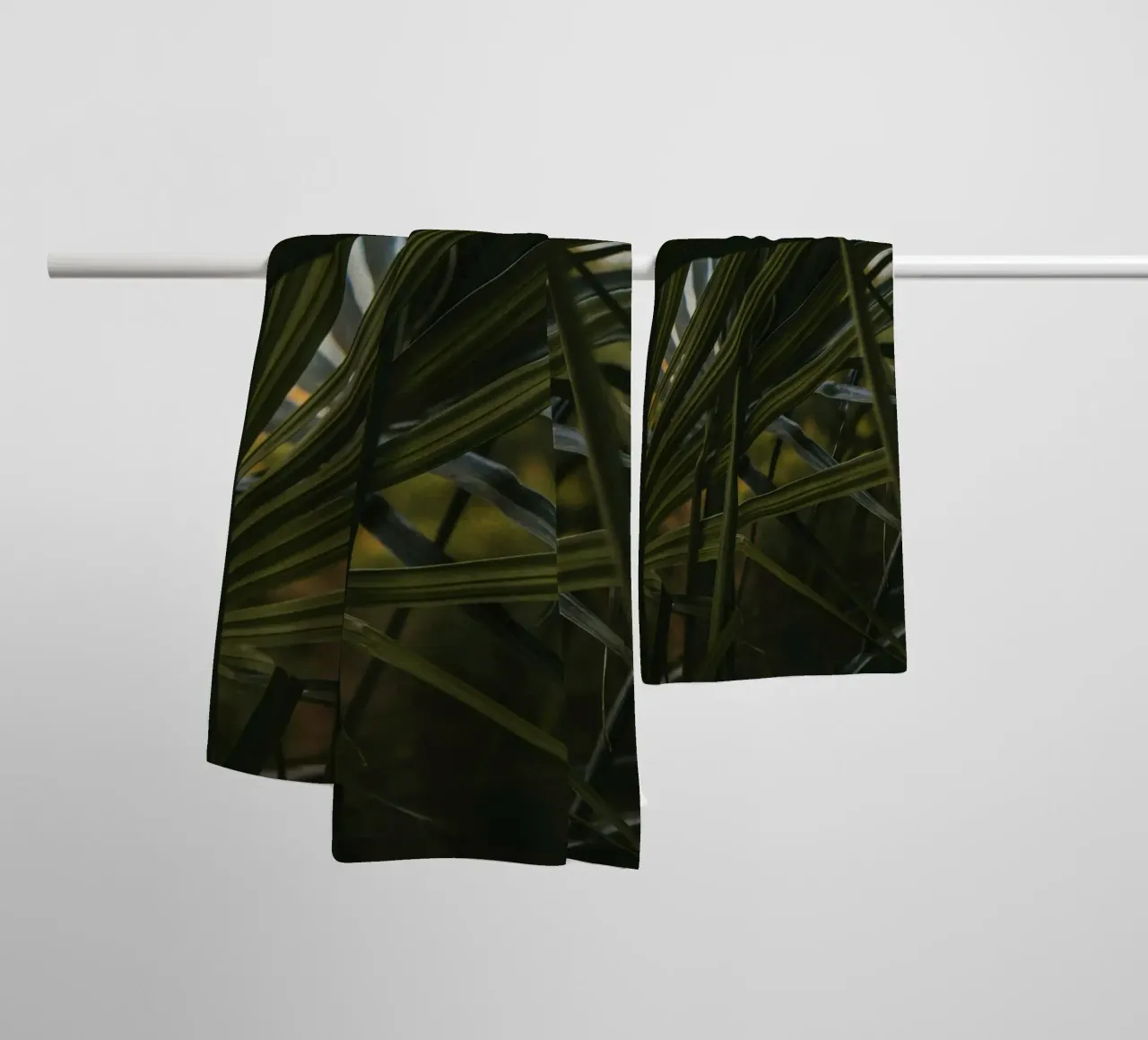 cluster di palme asciugamano da bagno da lesuki