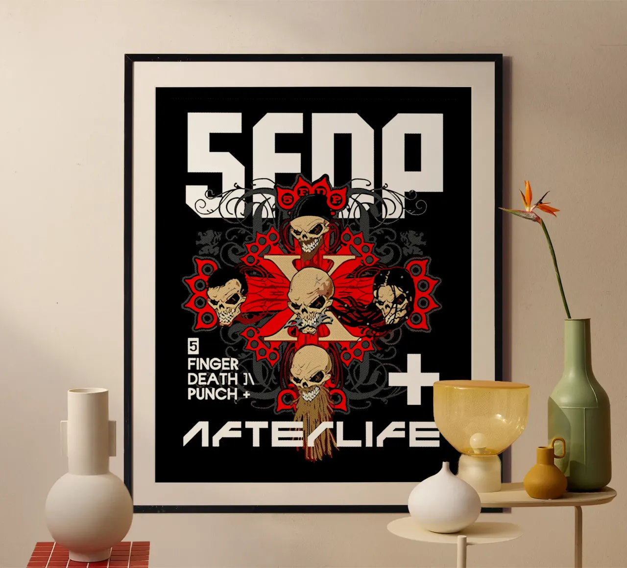 Afterlife cinque dita poster da andrea boceli