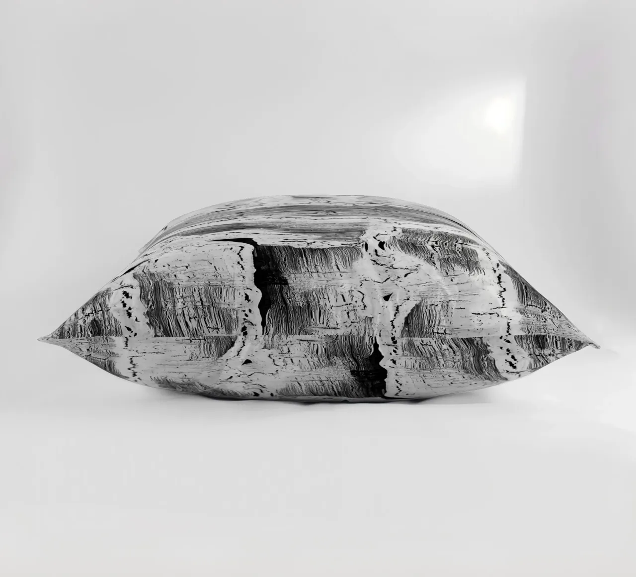 Abstract Artwork Greyscale #2 cuscino da kathrinmay
