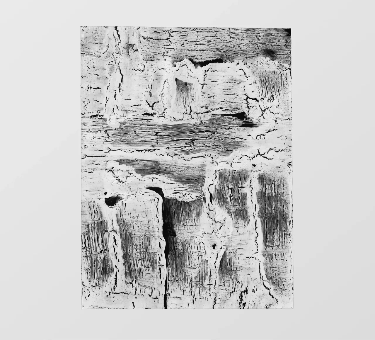Abstract Artwork Greyscale #2 pellicola backlit da kathrinmay