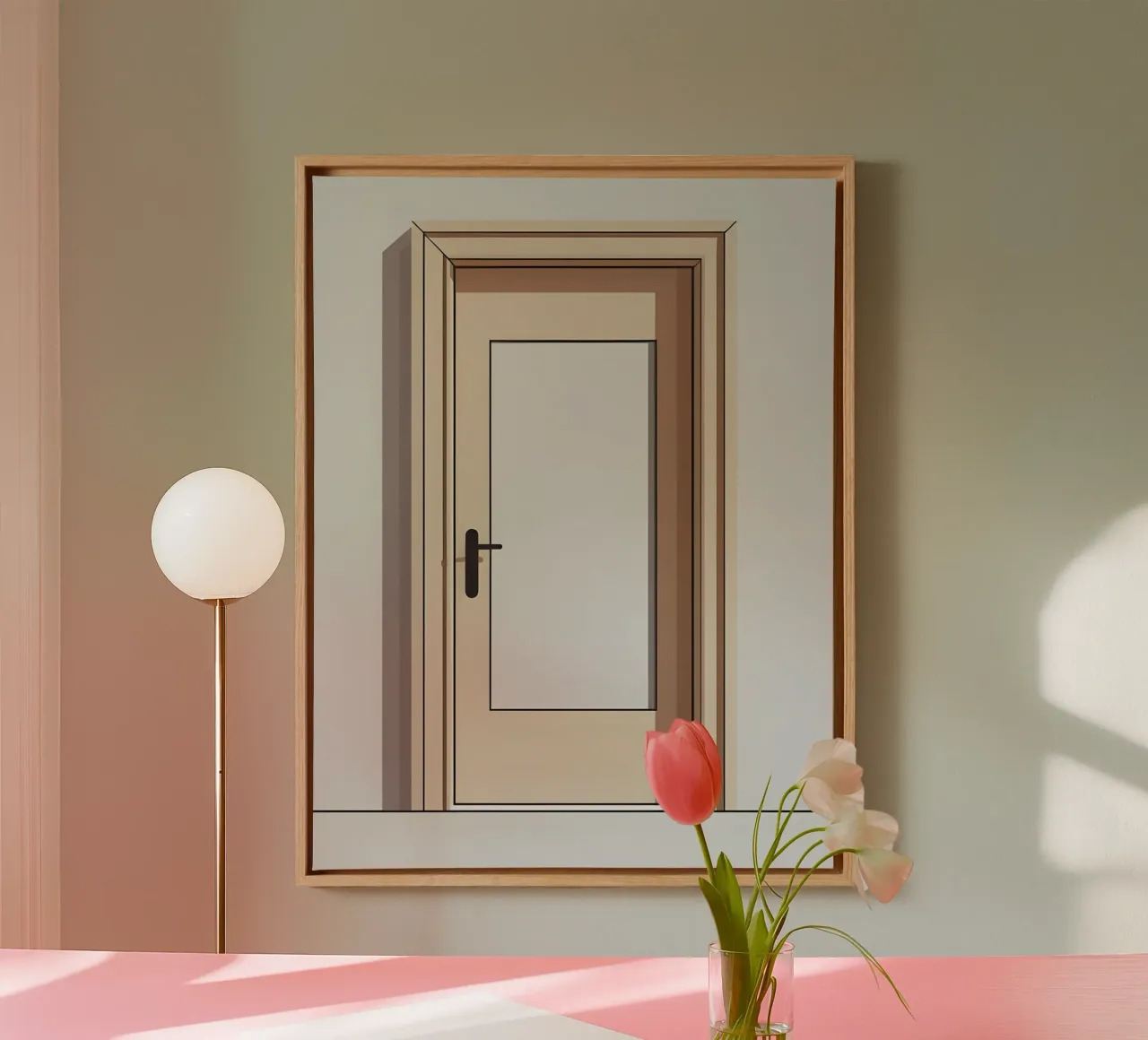 Da Frame tela con Cornice a cassetta da The Green Room