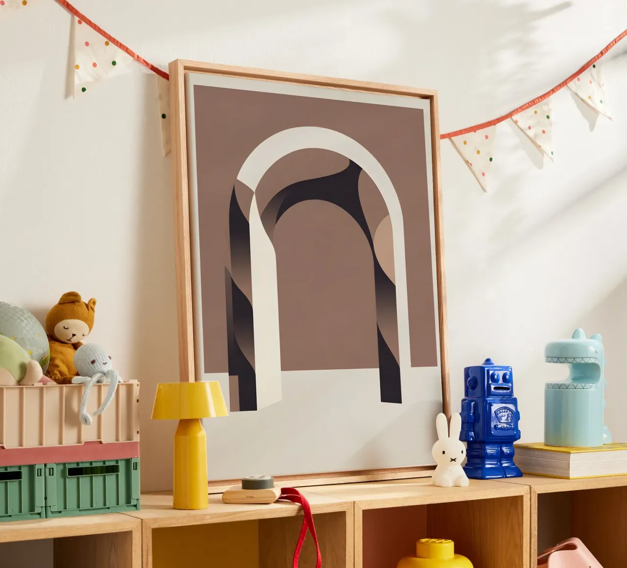 Door Frame canvas met Baklijst van The Green Room