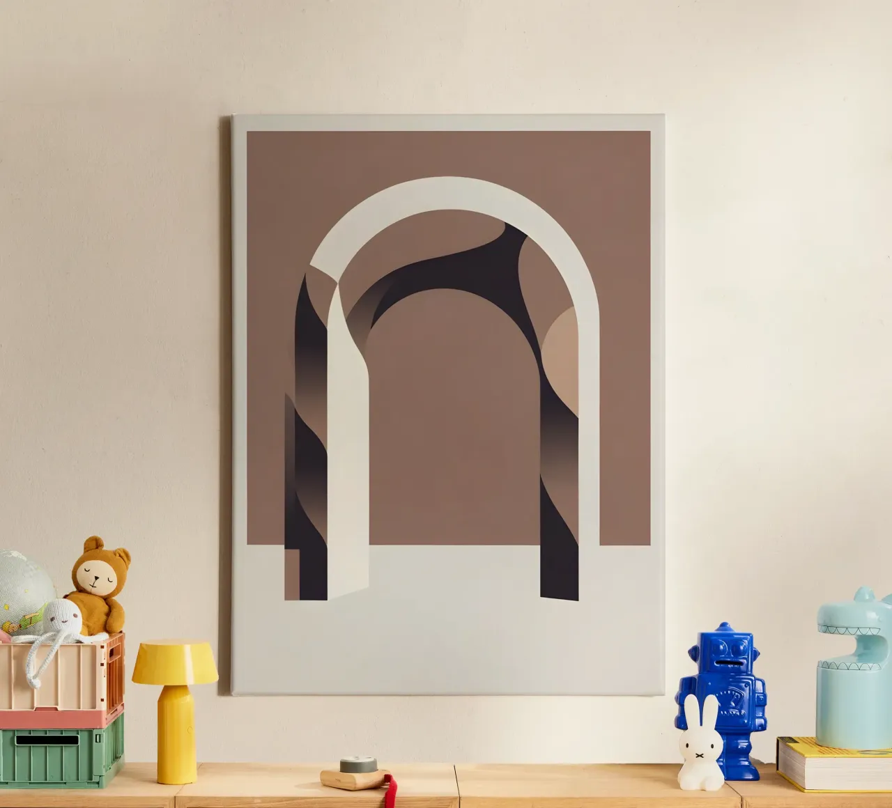 Door Frame canvas met Baklijst van The Green Room