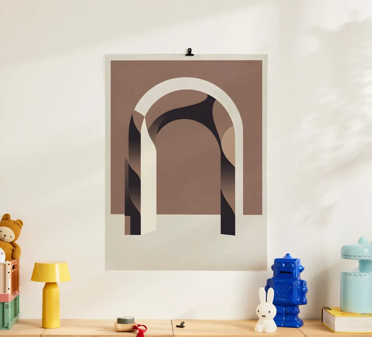 Da Frame poster con telaio in legno da The Green Room