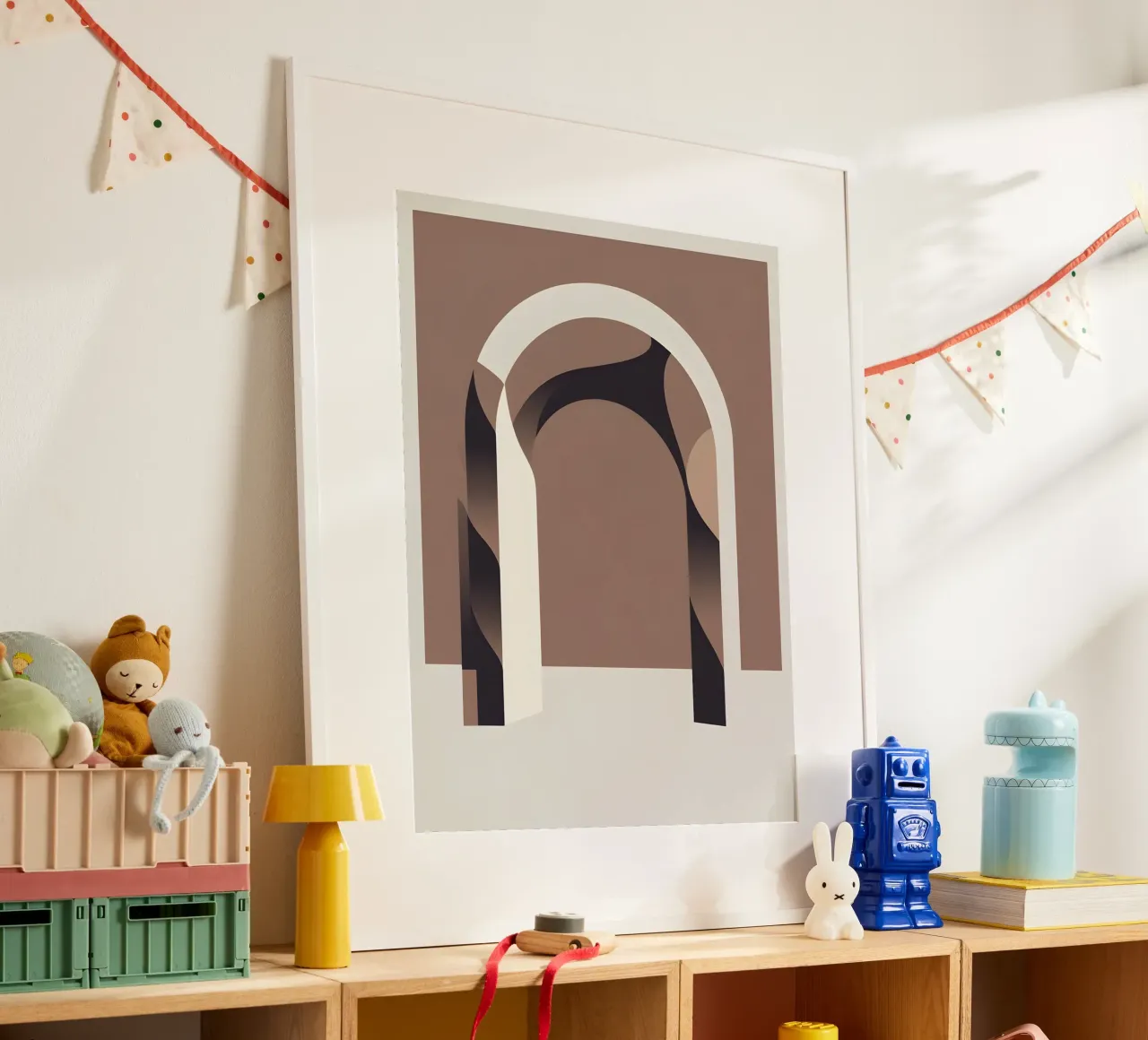 Da Frame poster con telaio in legno da The Green Room