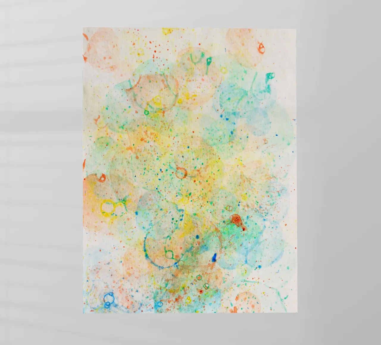 Abstract Artwork Colourful #11 pellicola backlit da kathrinmay