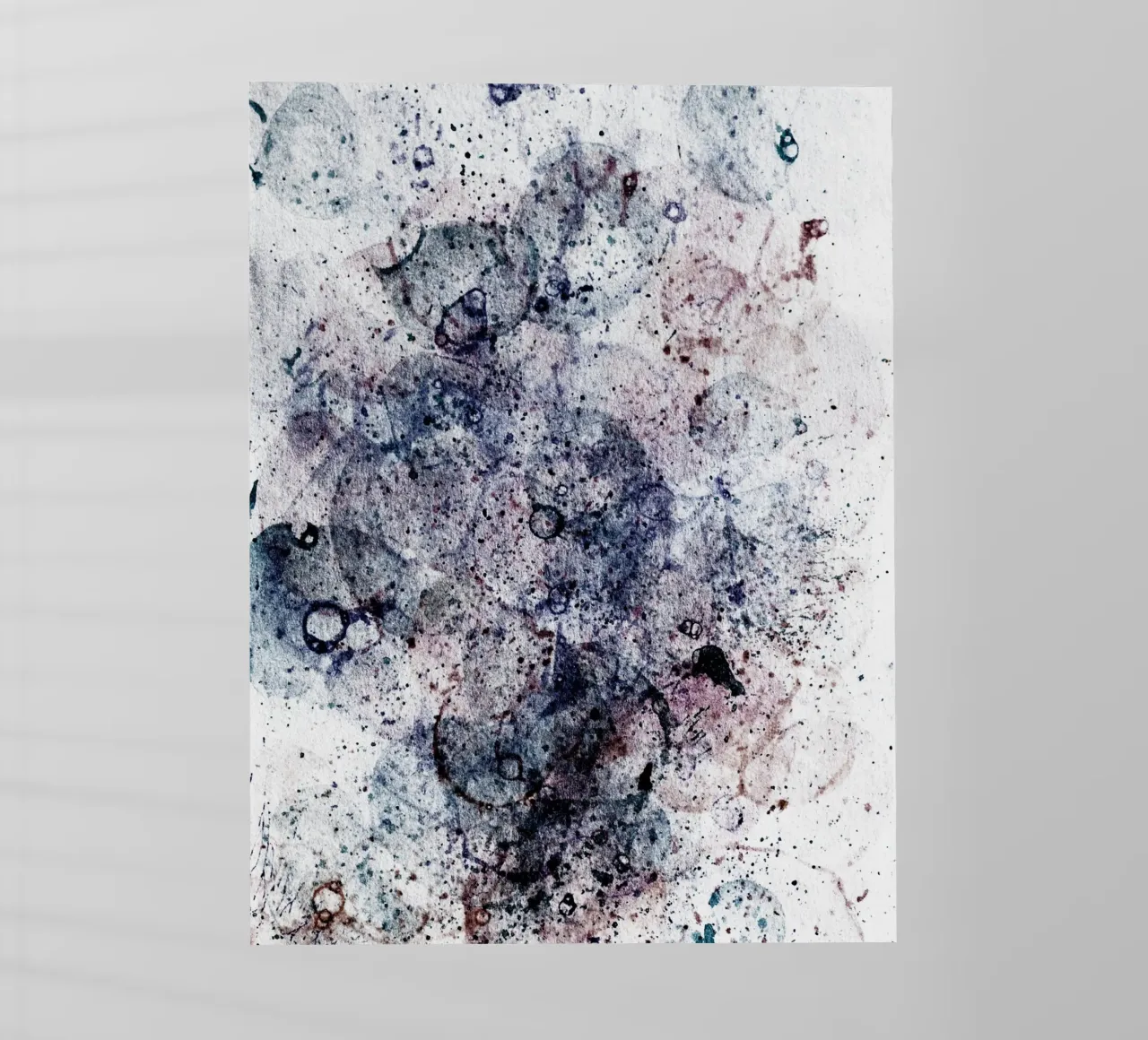 Abstract Artwork Colourful #12 pellicola backlit da kathrinmay