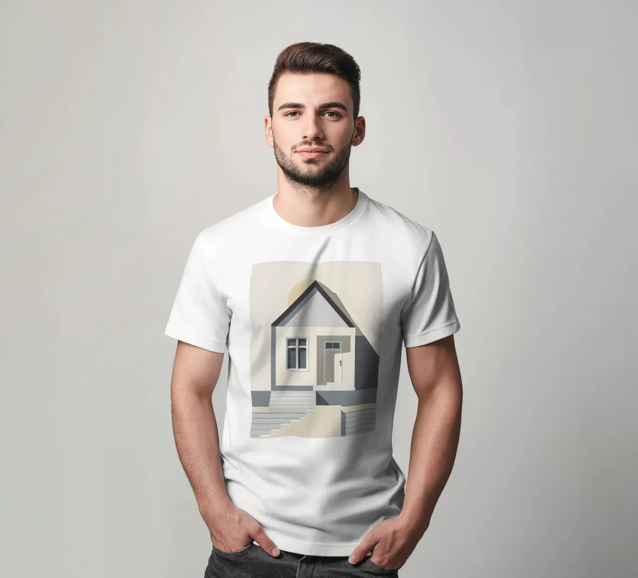 Casa semplice t-shirt da Botanical Gallery
