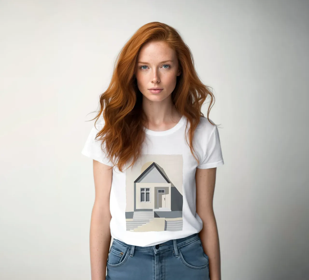 Casa semplice t-shirt da donna da Botanical Gallery