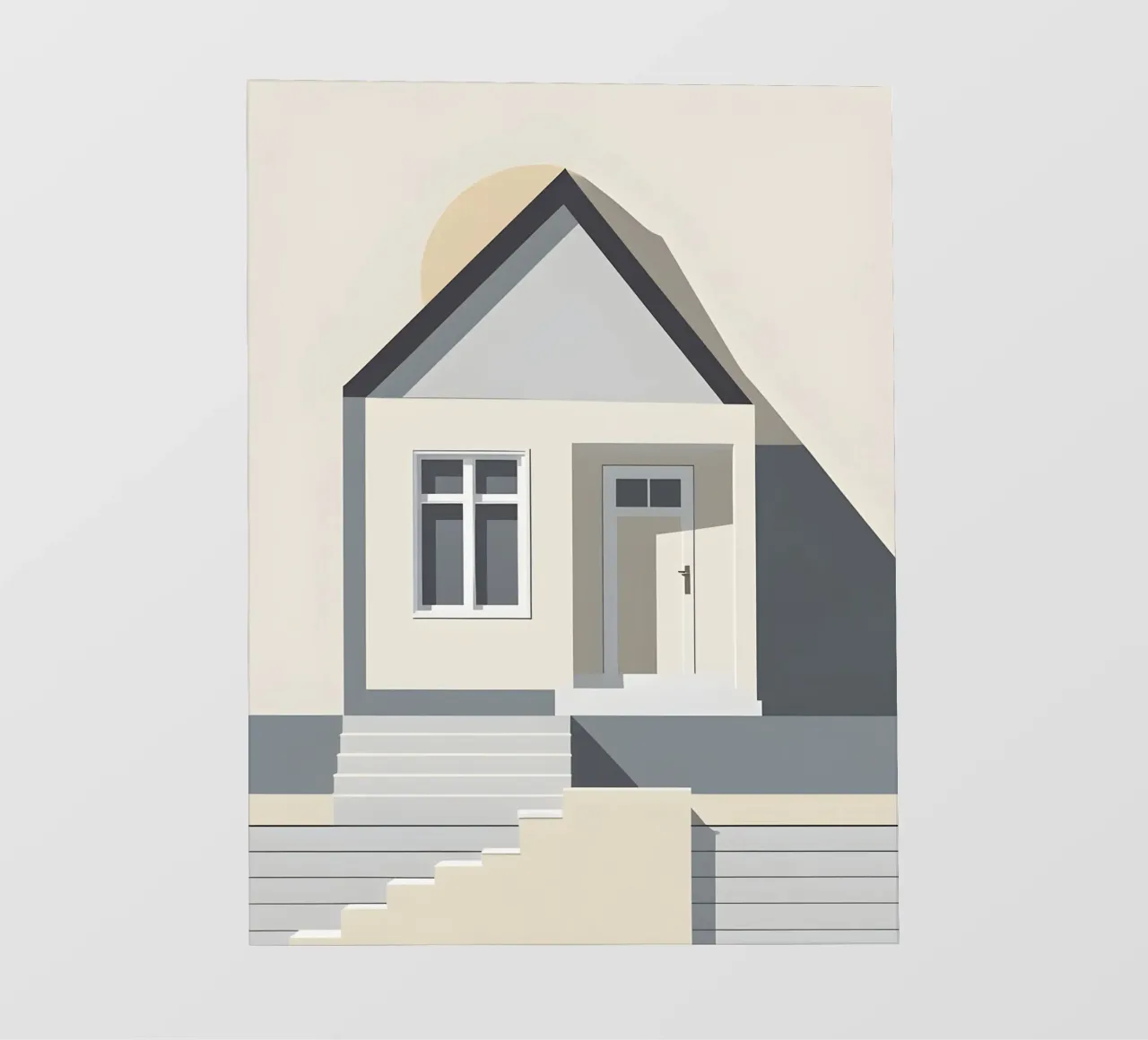 Casa semplice telo in pvc da Botanical Gallery