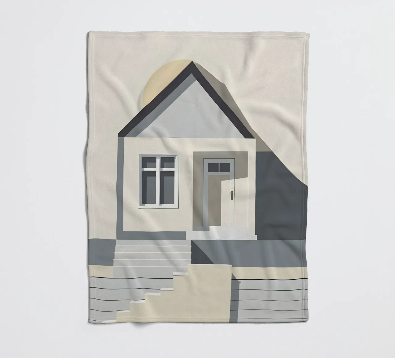 Casa semplice coperta in pile da Botanical Gallery