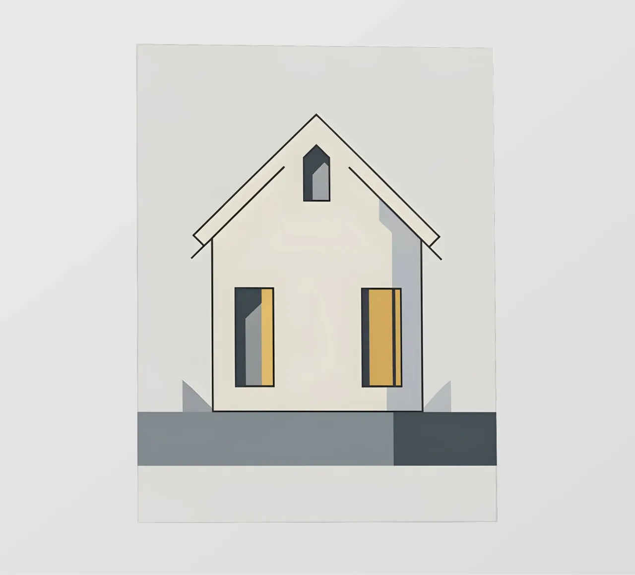 Casa semplice telo in pvc da Botanical Gallery