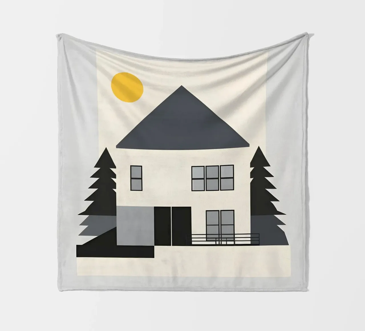 Casa semplice coperta in pile da Botanical Gallery