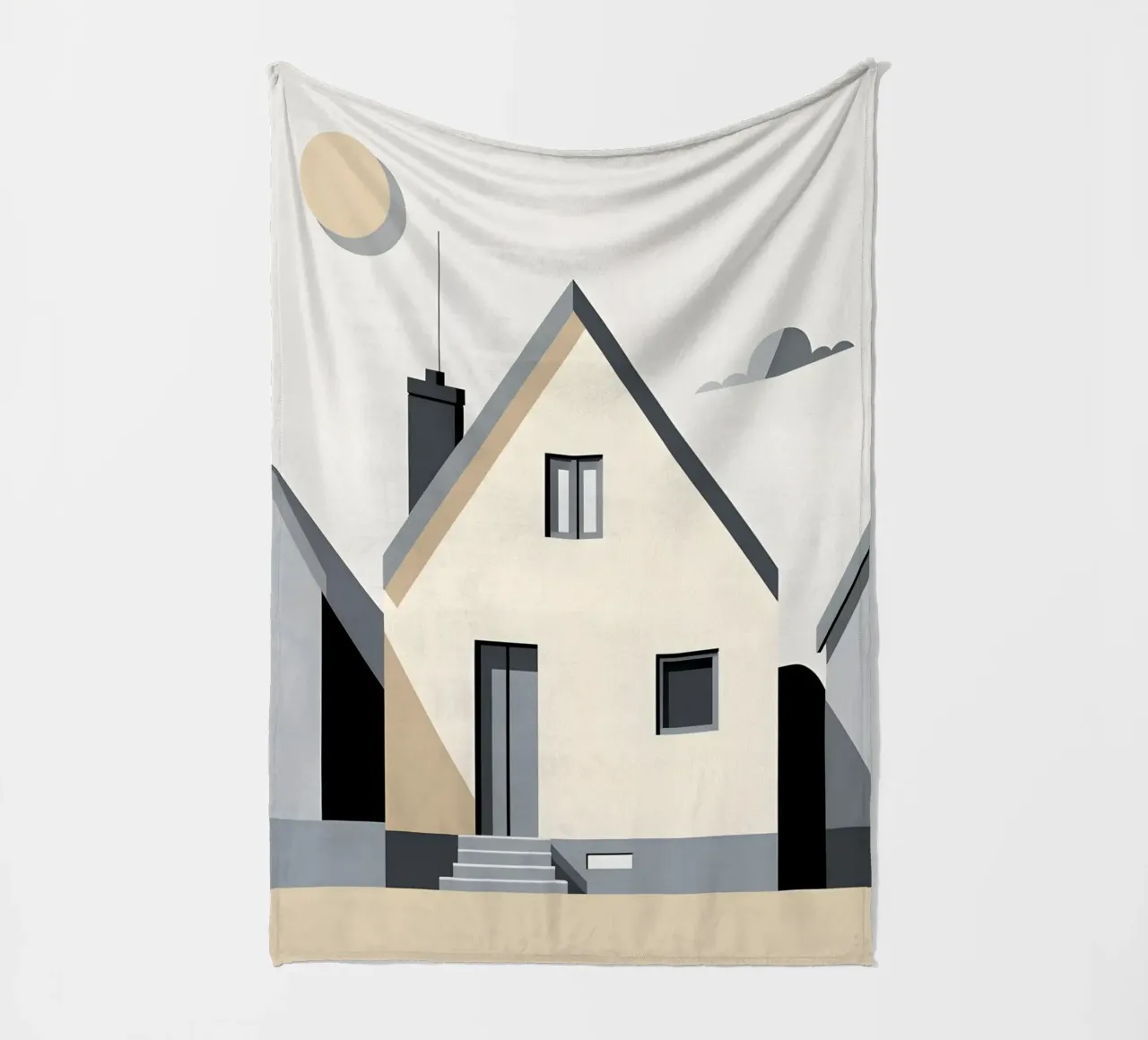 Casa semplice coperta in pile da Botanical Gallery