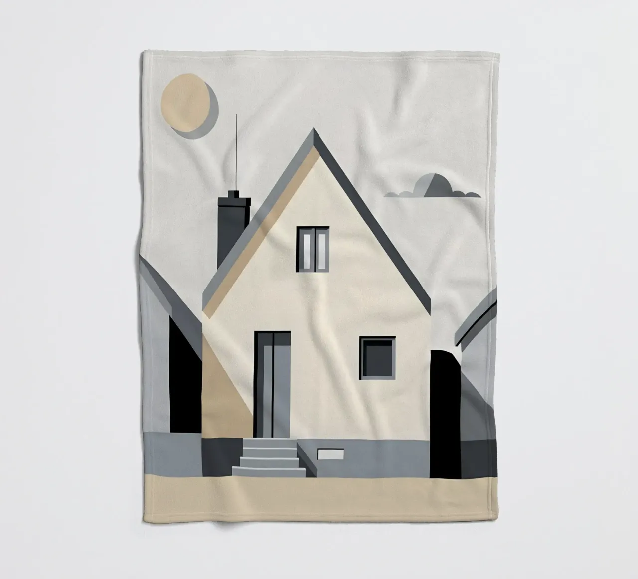 Casa semplice coperta in pile da Botanical Gallery