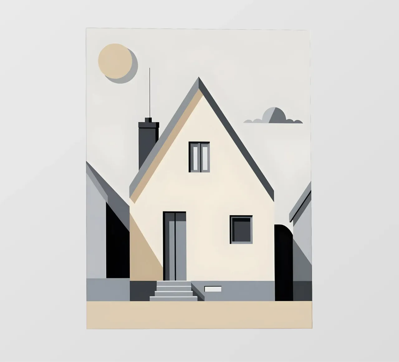 Casa semplice telo in pvc da Botanical Gallery
