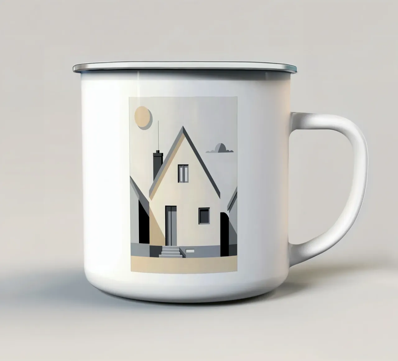 Casa semplice tazza in smalto da Botanical Gallery