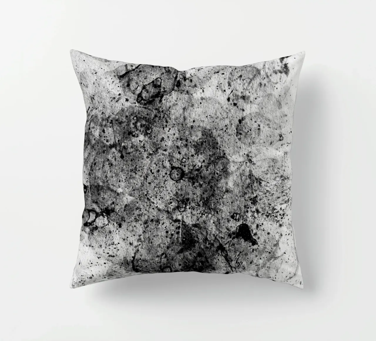 Abstract Artwork Greyscale #3 cuscino da kathrinmay