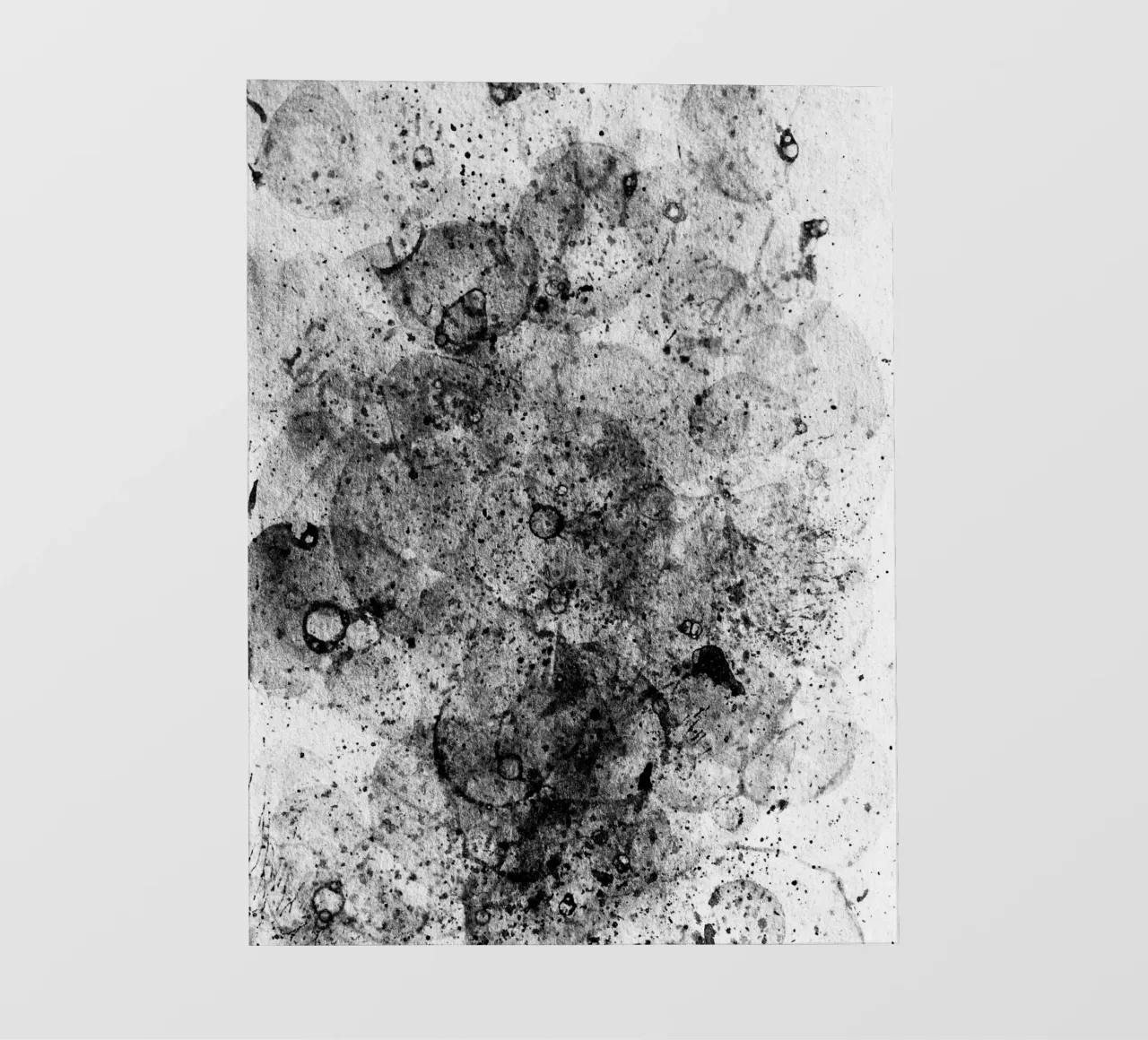 Abstract Artwork Greyscale #3 pellicola backlit da kathrinmay